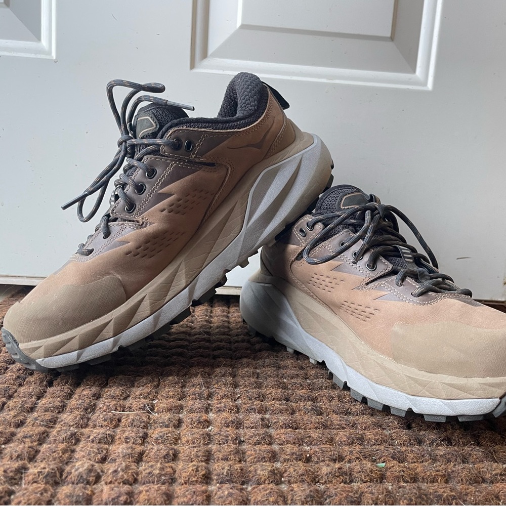 Hoka One One Low Kaha | Women’s 8.5b | Brown | No Insoles